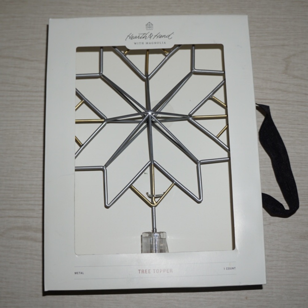 Hearth and Hand Magnolia Tree Topper NEW